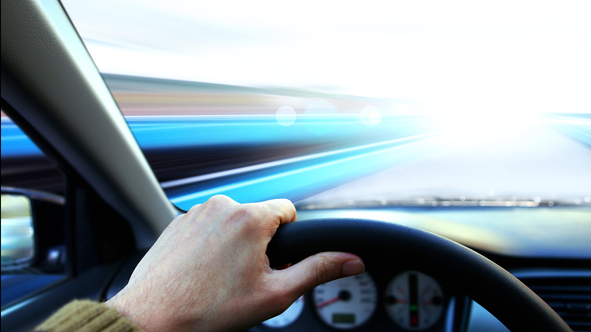 Dashboard of Driving Car